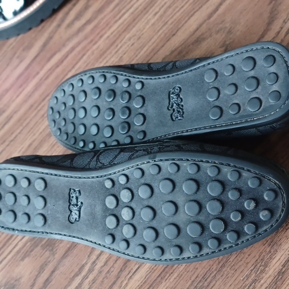Coach Moira Sig Jacq Loafer - Color: Black/Coal-6.5B fits to size - Picture 7 of 8